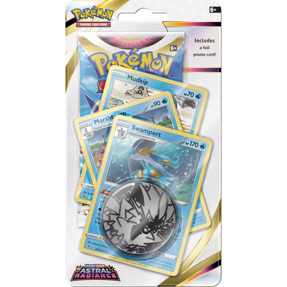Astral Radiance - Swampert - Premium Checklane Blister